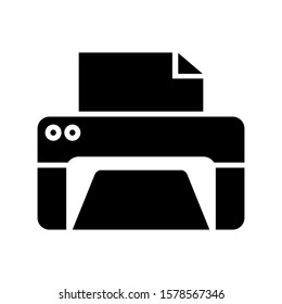 printer icon design vector template
