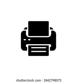 printer icon design vector template