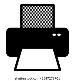 Printer icon. Electronic device icon