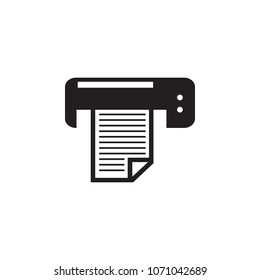 Printer icon. Element of printing house illustration. Premium quality graphic design icon. Signs and symbols collection icon for websites, web design, mobile app on white background