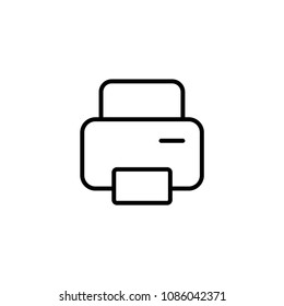 Printer icon. Fax symbol modern, simple, vector, icon for website design, mobile app, ui. Vector Illustration