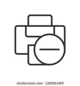 Printer icon. Fax symbol modern, simple, vector, icon for website design, mobile app, ui. Vector Illustration
