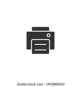 Printer icon. Fax symbol modern, simple, vector, icon for website design, mobile app, ui. Vector Illustration