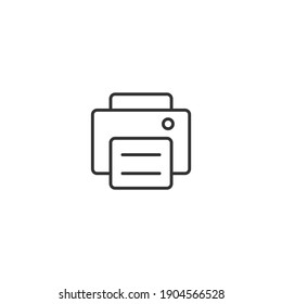 Printer icon. Fax symbol modern, simple, vector, icon for website design, mobile app, ui. Vector Illustration
