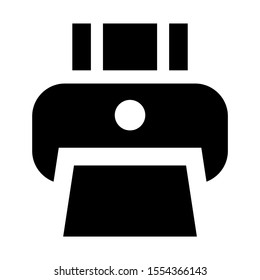 printer icon isolated sign symbol vector illustration - high quality black style vector icons
