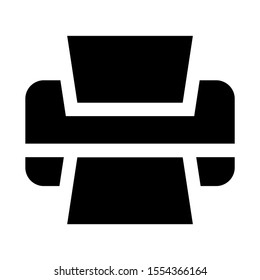 printer icon isolated sign symbol vector illustration - high quality black style vector icons
