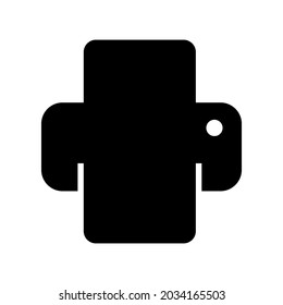 printer icon or logo isolated sign symbol vector illustration - high quality black style vector icons
