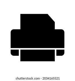 printer icon or logo isolated sign symbol vector illustration - high quality black style vector icons
