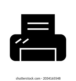 printer icon or logo isolated sign symbol vector illustration - high quality black style vector icons
