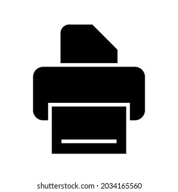 printer icon or logo isolated sign symbol vector illustration - high quality black style vector icons
