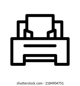 printer icon or logo isolated sign symbol vector illustration - high quality black style vector icons
