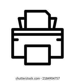 printer icon or logo isolated sign symbol vector illustration - high quality black style vector icons
