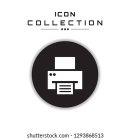 Printer icon. Office.