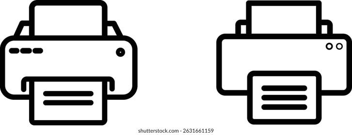 Printer Icon for Office, Printing, and Document Tasks