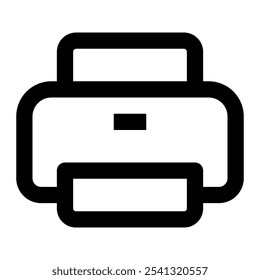 Printer icon. printer, print, photocopy, paper, computer, office, machine, document, device, electronic. Vector icon illustration