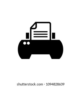 Printer icon - Print symbol - Print paper or document sign