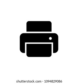 Printer icon - Print symbol - Print paper or document sign