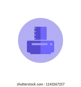 Printer icon - Print symbol - Print paper or document sign