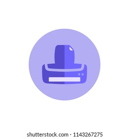 Printer icon - Print symbol - Print paper or document sign