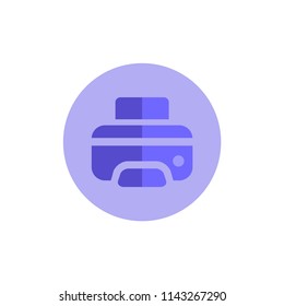 Printer icon - Print symbol - Print paper or document sign