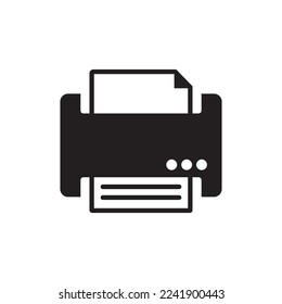 printer icon , printout icon vector