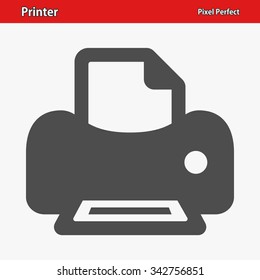 Printer Icon. Professional, pixel perfect icons optimized for both large and small resolutions. EPS 8 format.