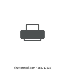 printer icon. sign design