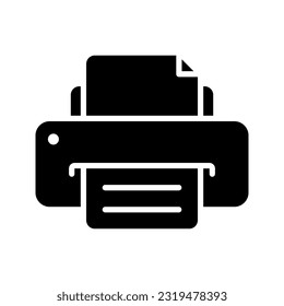 Printer icon. sign for mobile concept and web design. vector illustration