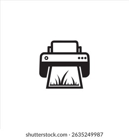 Printer Icon Silhouette Vector Illustration for Web and Mobile