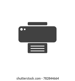 Printer icon or symbol, fax device