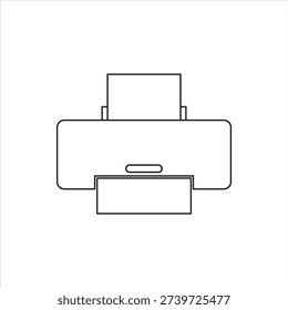 PRINTER ICON SYMBOLS FOR PRINTING IMAGES OR DOCUMENTS