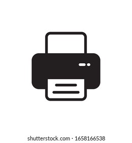 Druckersymbol in der trendigen Design-Vektorillustration EPS10