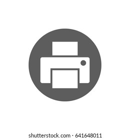 Printer Icon in trendy flat style isolated on white background. Award symbol for your web site design, logo, app, UI. Vector illustration, EPS10.
