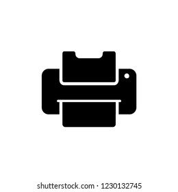 Printer Icon Vector.