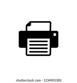 printer icon vector