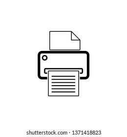 printer icon vector