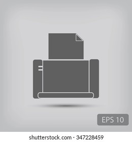 Printer icon vector