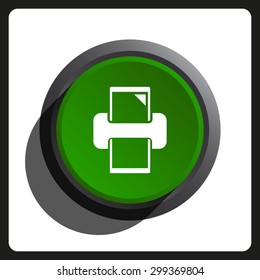 printer. icon. vector design