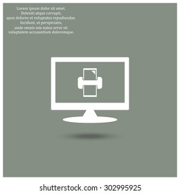 printer. icon. vector design