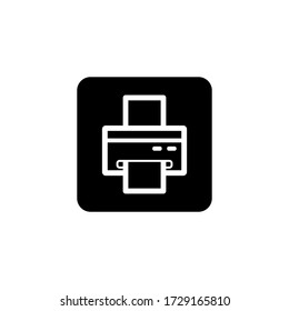 Printer icon Vector . Fax Sign