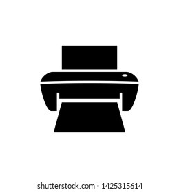 printer icon vector illustration - vector