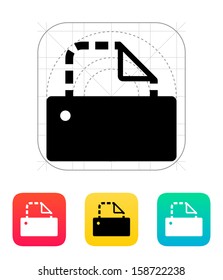 Printer icon. Vector illustration.