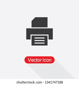 Printer Icon Vector Illustration Eps10
