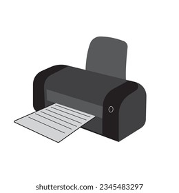 diseño de símbolo de ilustración vectorial de icono de impresora