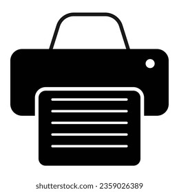 printer icon vector illustration symbol design
