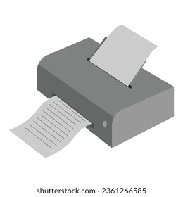 printer icon vector illustration symbol design