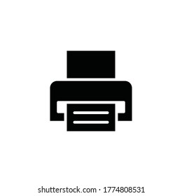 printer icon vector sign symbol