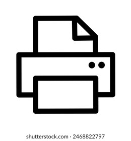 printer icon vector with simple design.fax icon