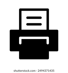 Printer Icon Vector Symbol Design Illustration