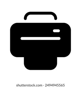 Printer Icon Vector Symbol Design Illustration